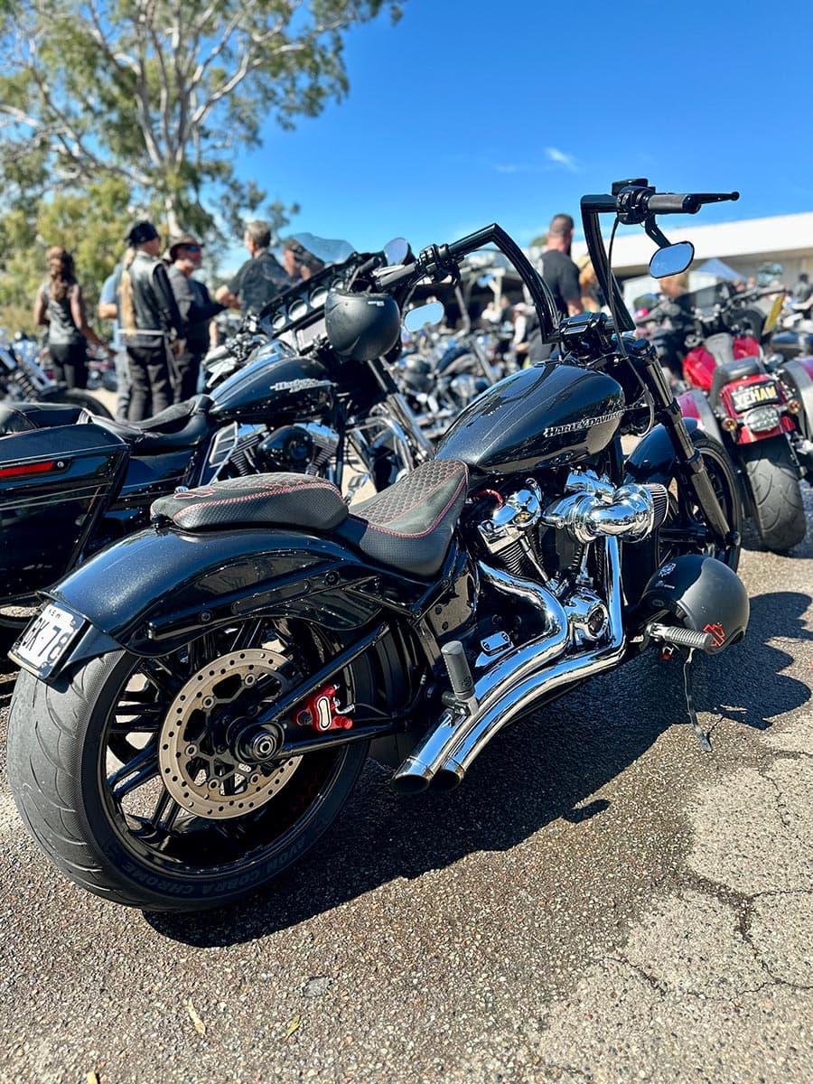 Custom motorcycle detail