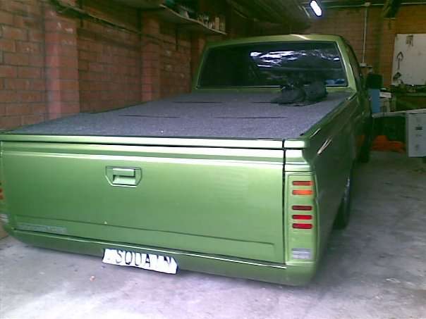 Custom truck build progress