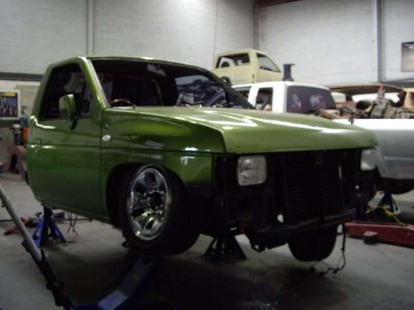 Truck build detail shot