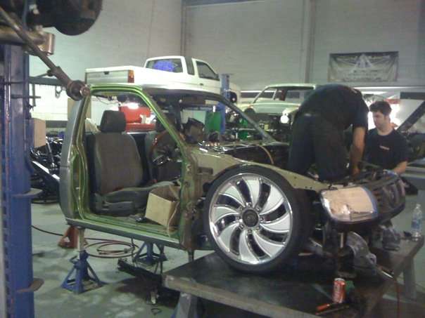 Minitruck build shot