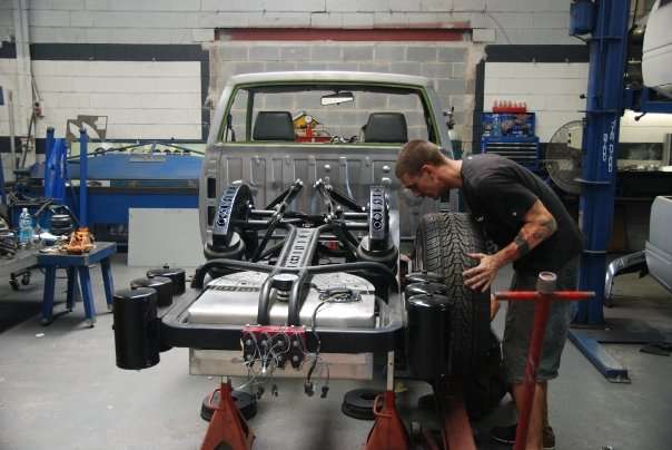 Custom truck work