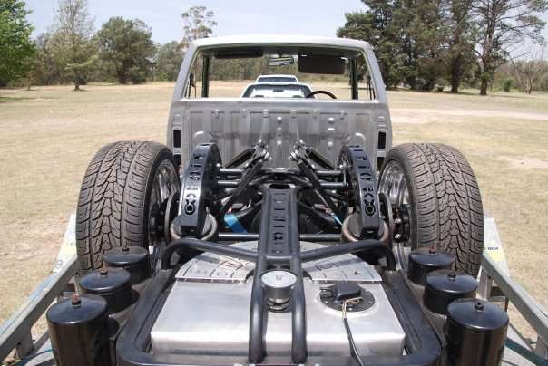 Custom truck modification