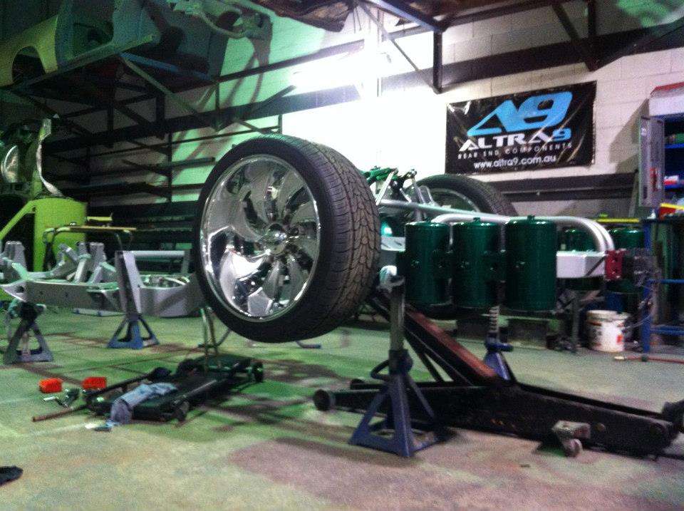 Truck modification detail