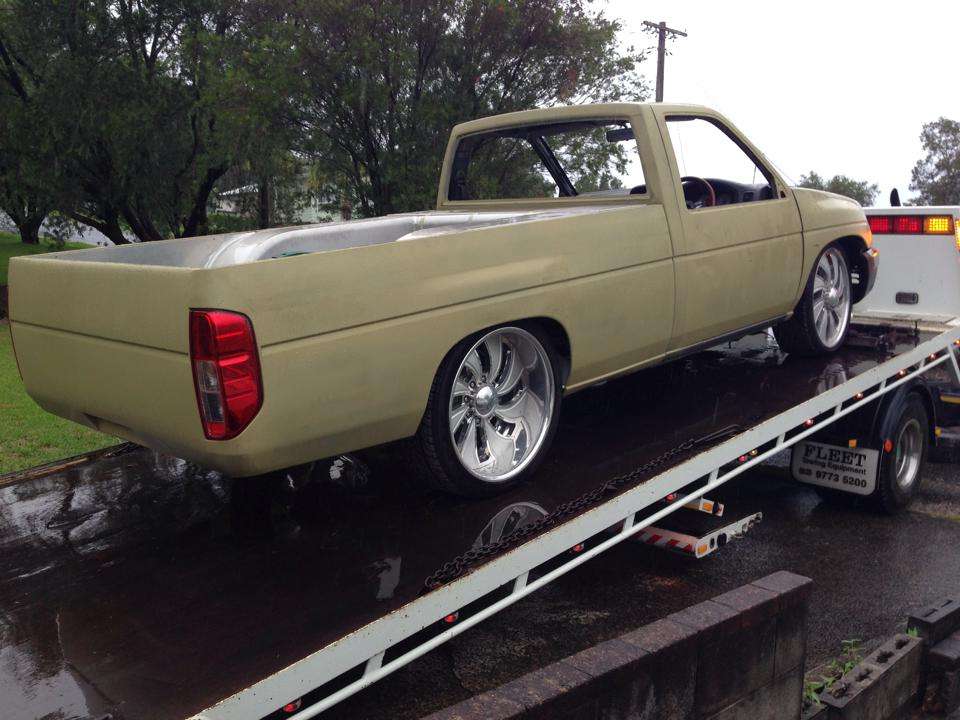 Truck build detail shot