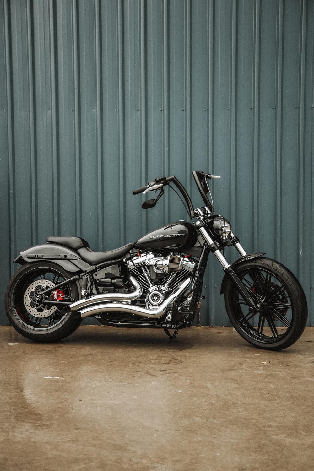 Breakout motorcycle custom work