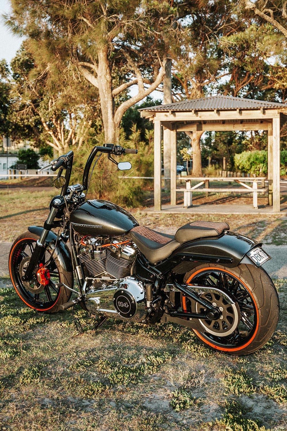 Harley motorcycle build
