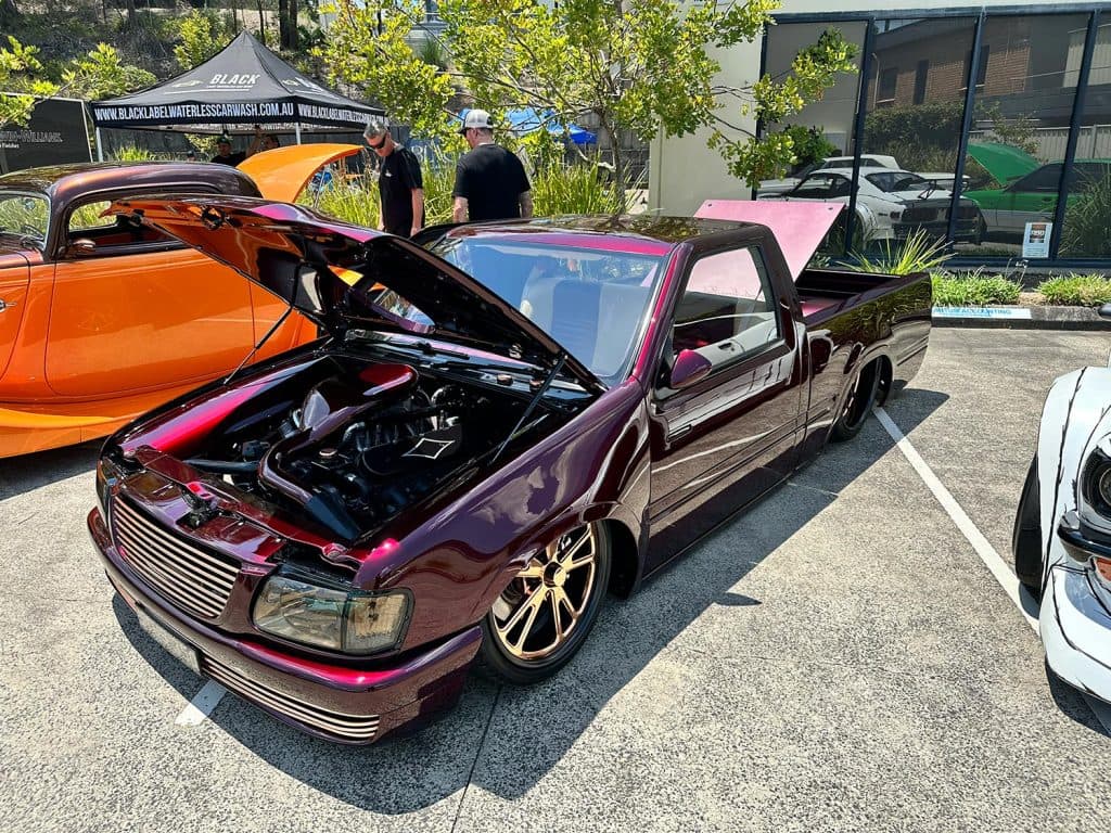 Custom lowrider detail shot