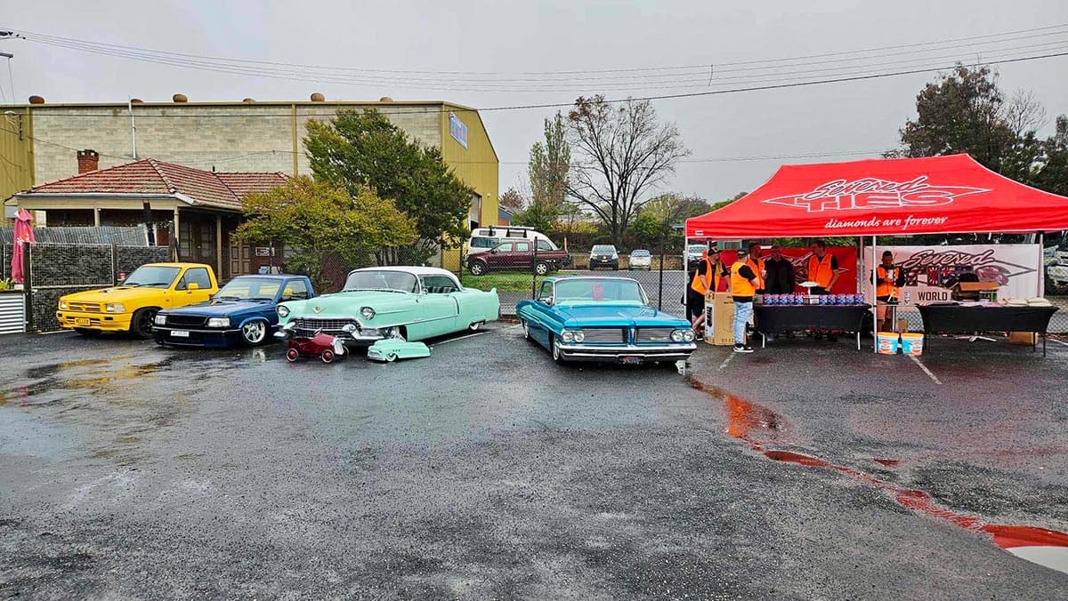 Custom vehicle at Severed Slam 2024